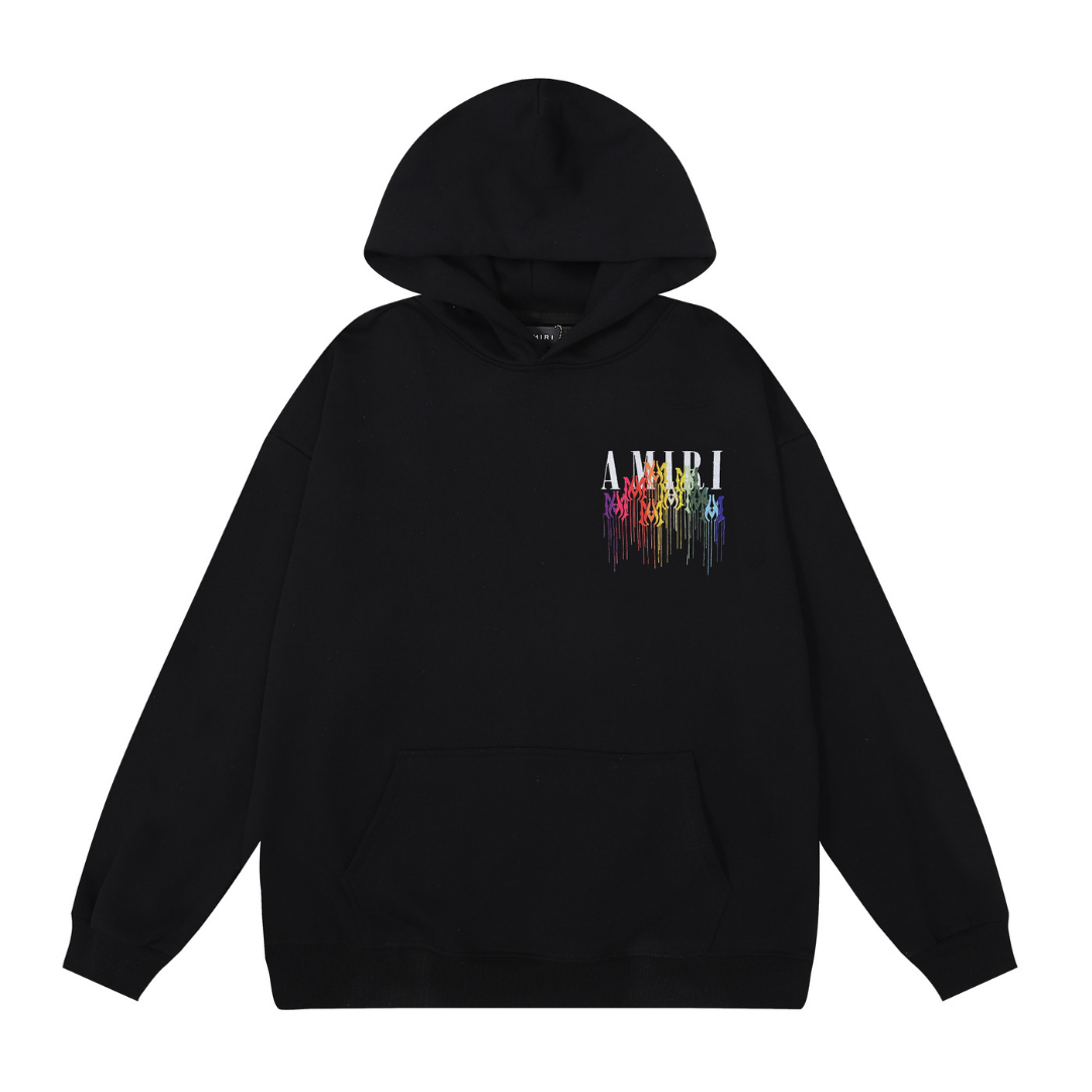 Amiri orders rainbow hoodie