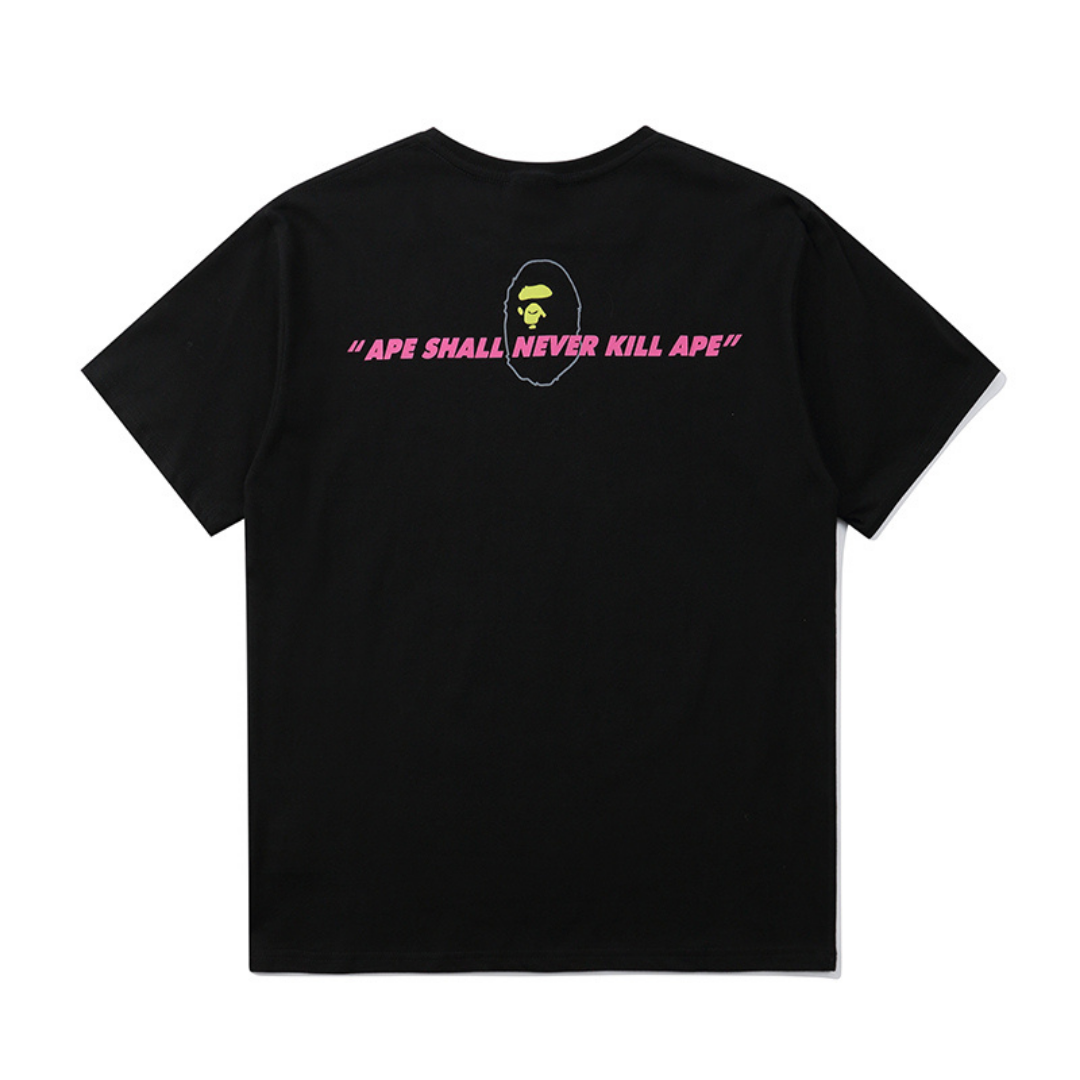 Black bape t shirt online