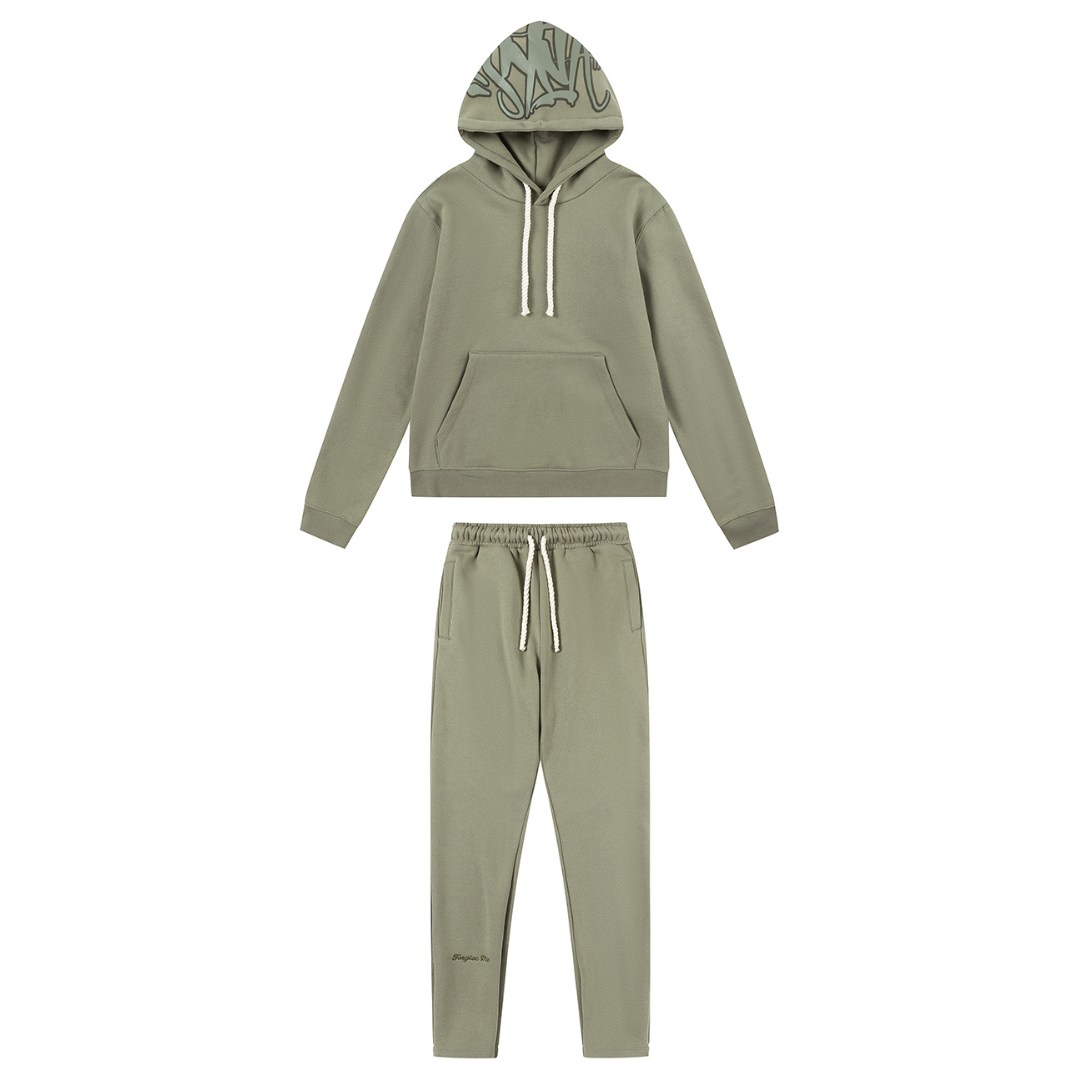 Syna World Logo Green Tracksuit – SNW