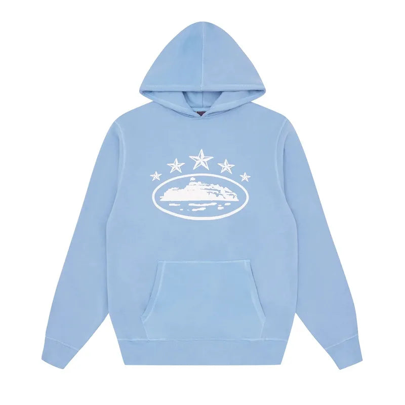 Corteiz 5 Starz Baby Blue Tracksuit – SNW