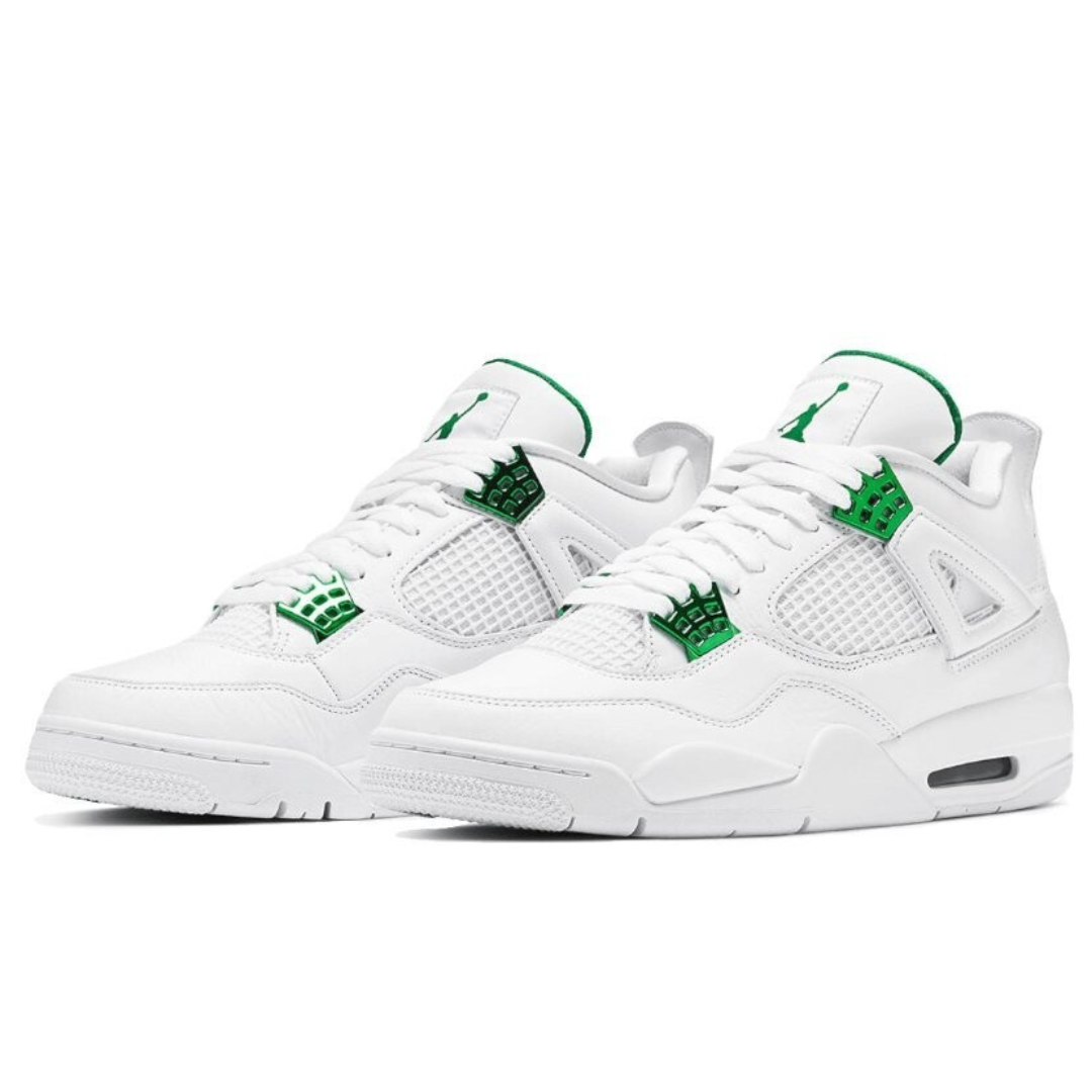 Jordan retro 4 deals green