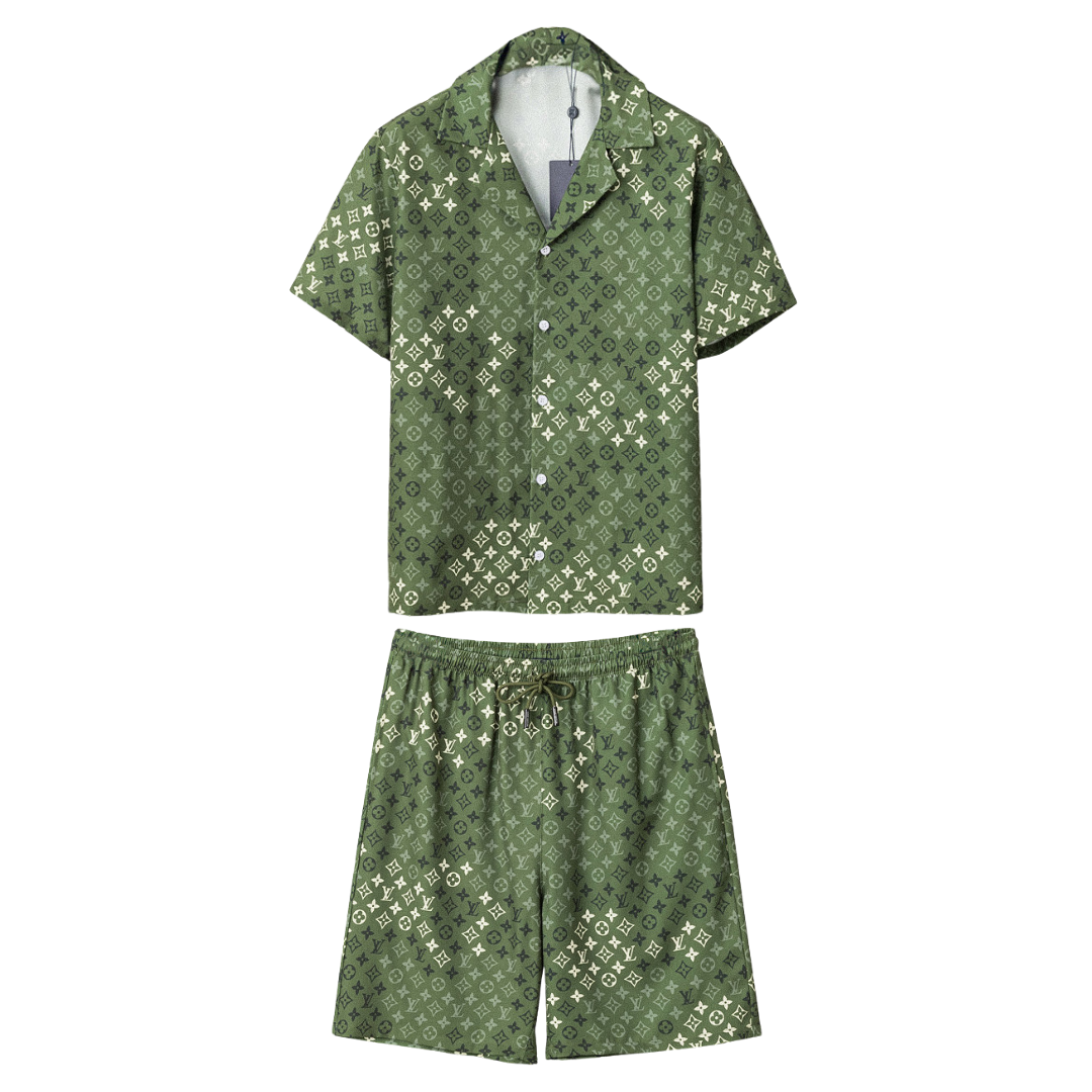 Monogram Short Set