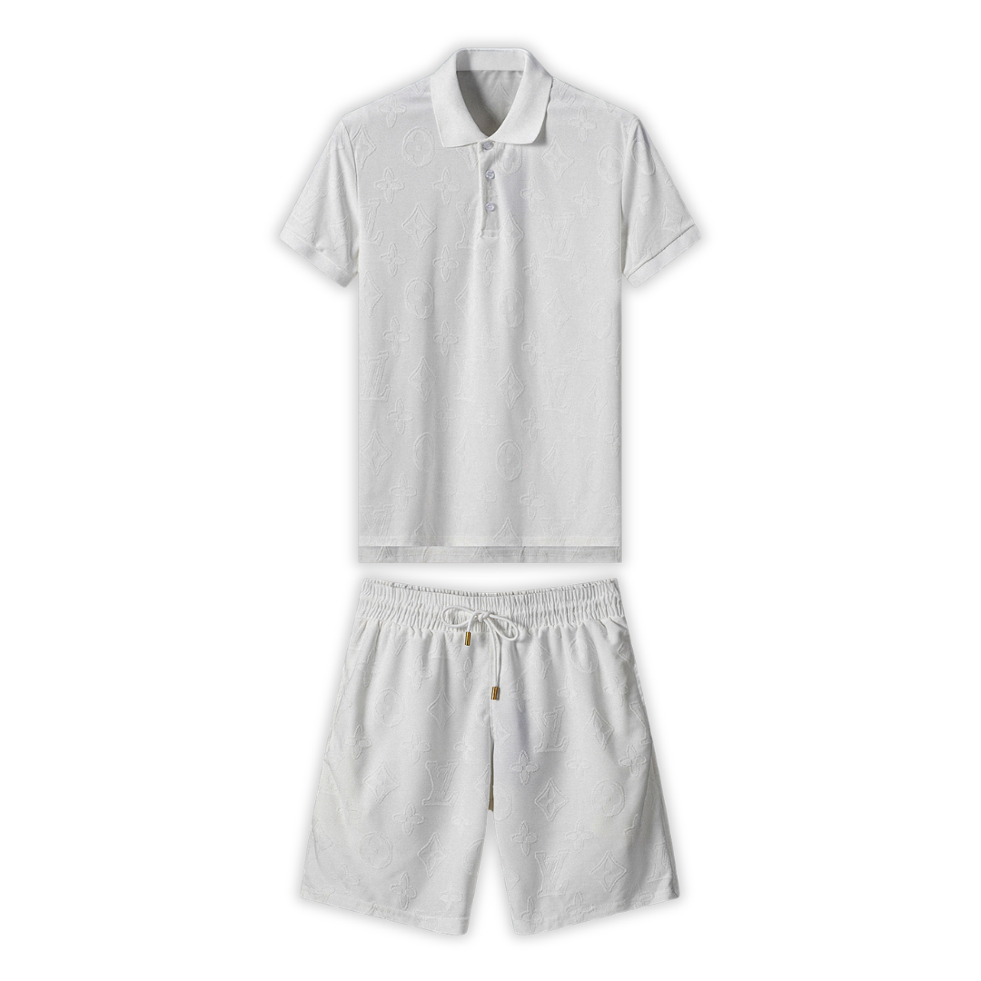 Monogram Short Set