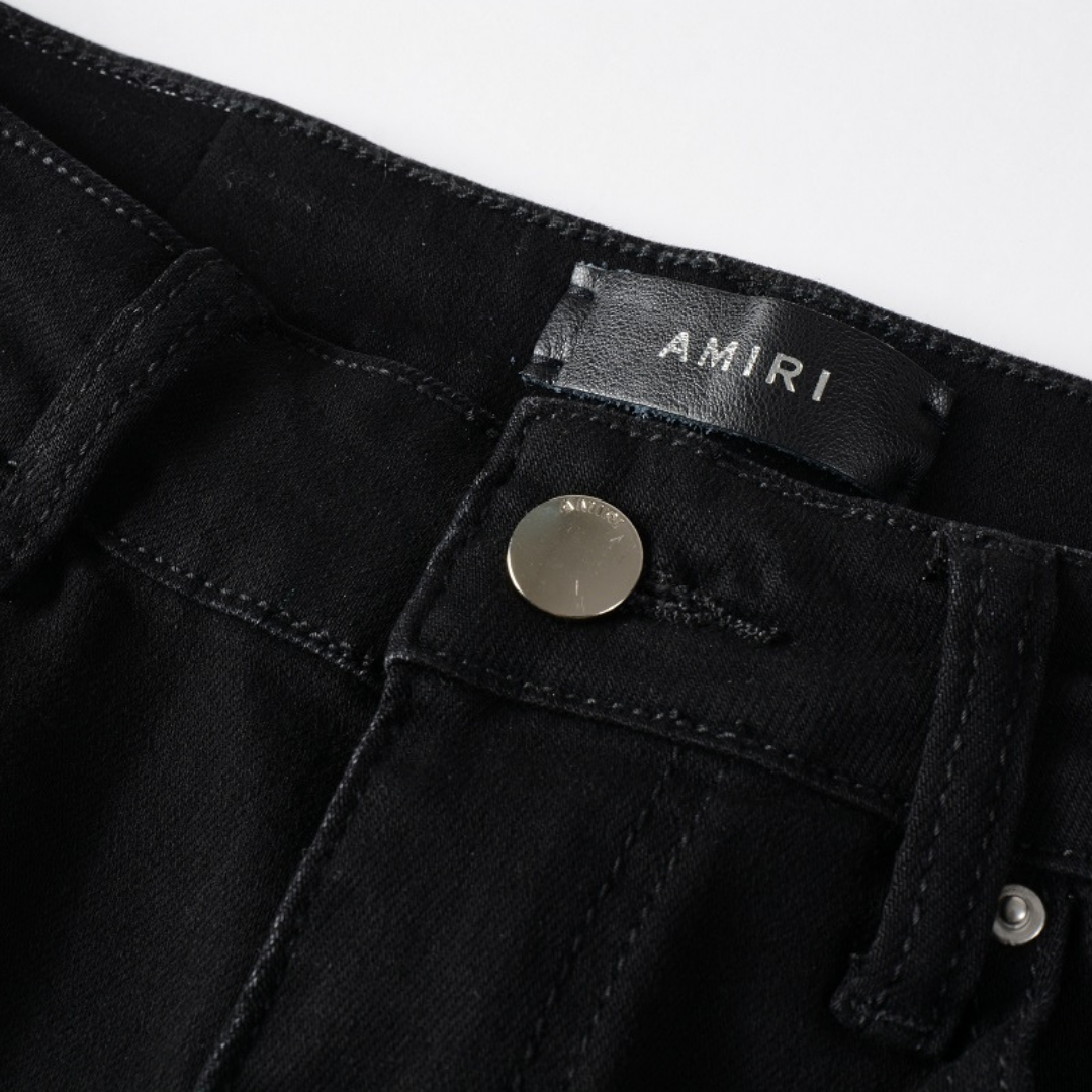Amiri Black Bones Jeans