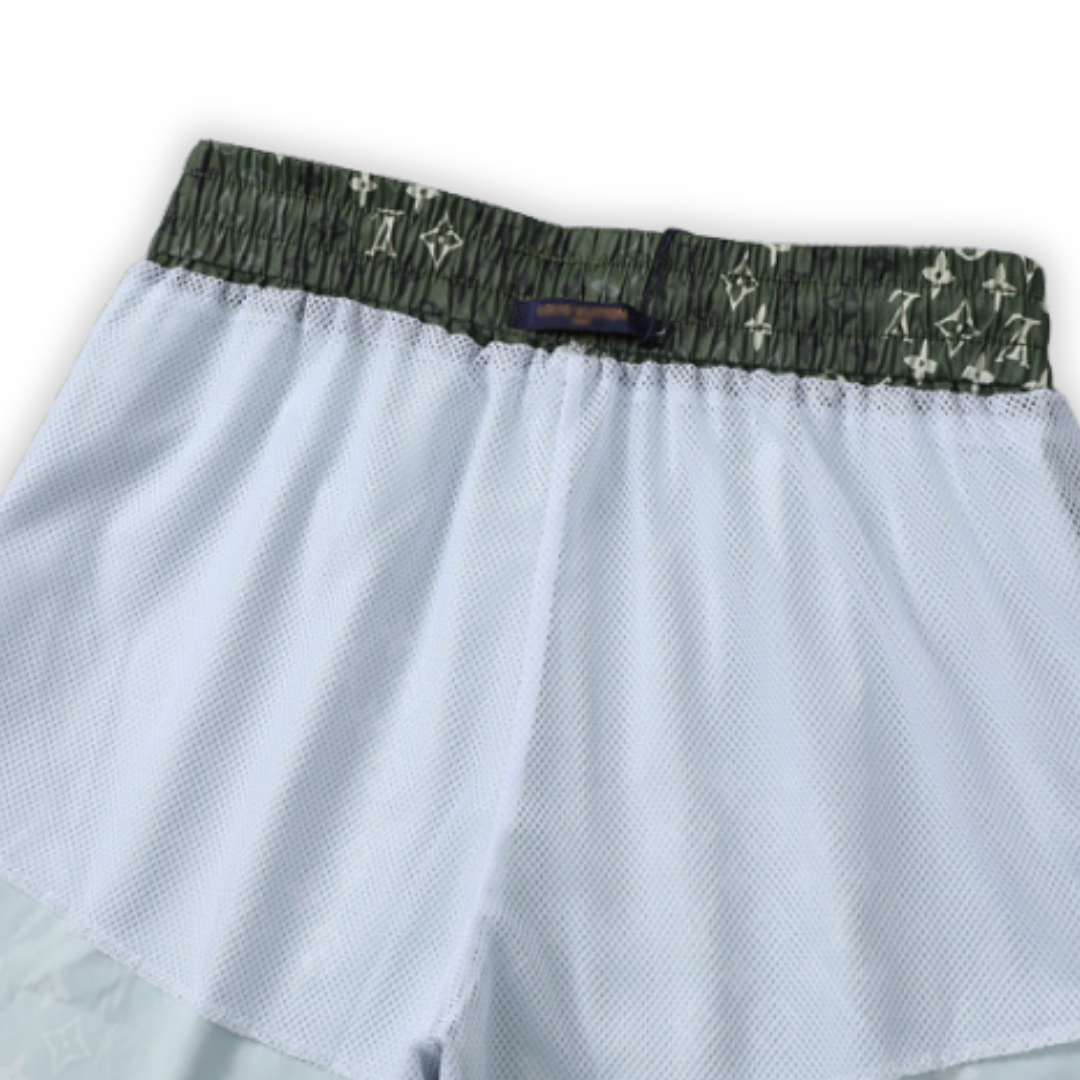 Monogram Short Set