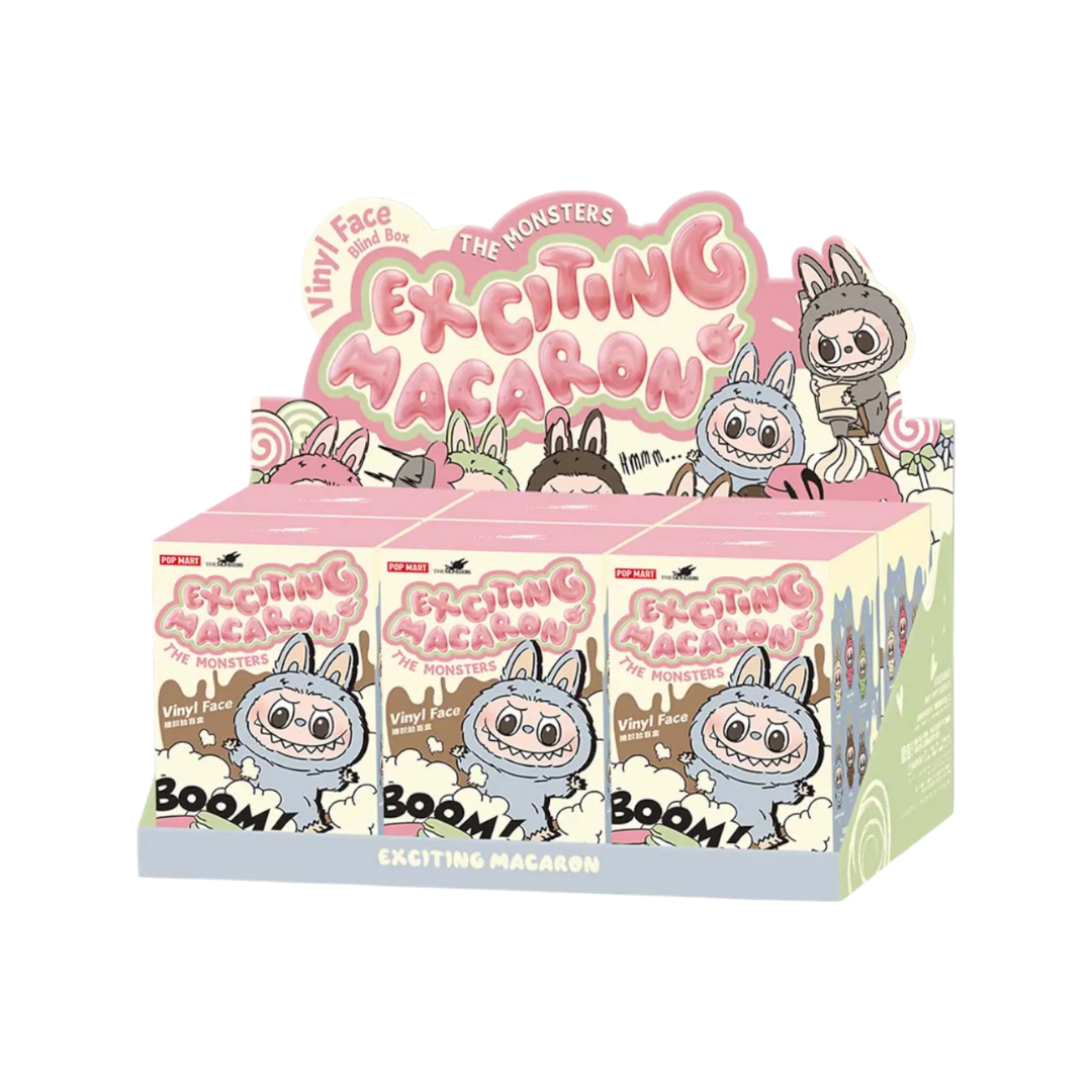 Pop Mart The Monsters Labubu "Exciting Macarons" (6 Blind Box / Überraschungsboxen)
