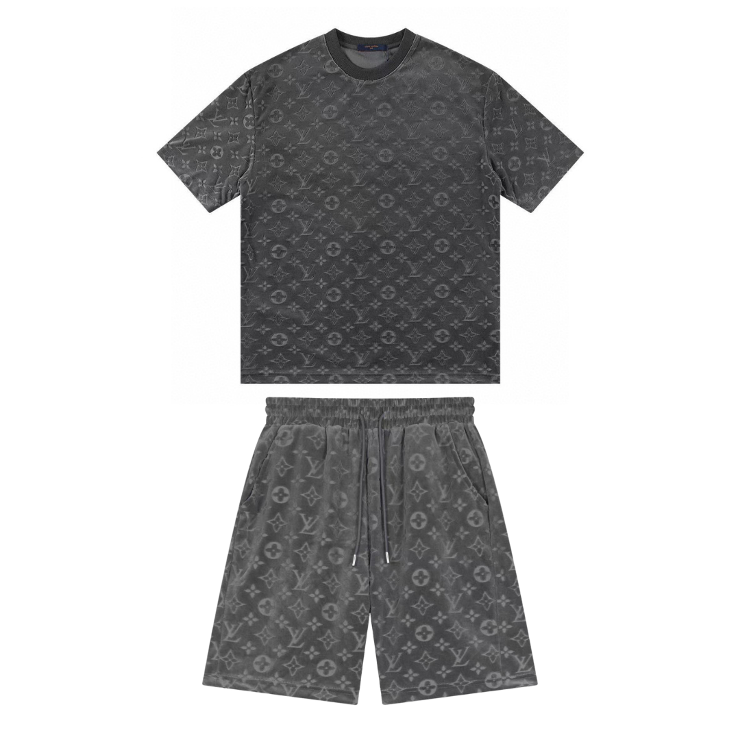 Monogram Short Set