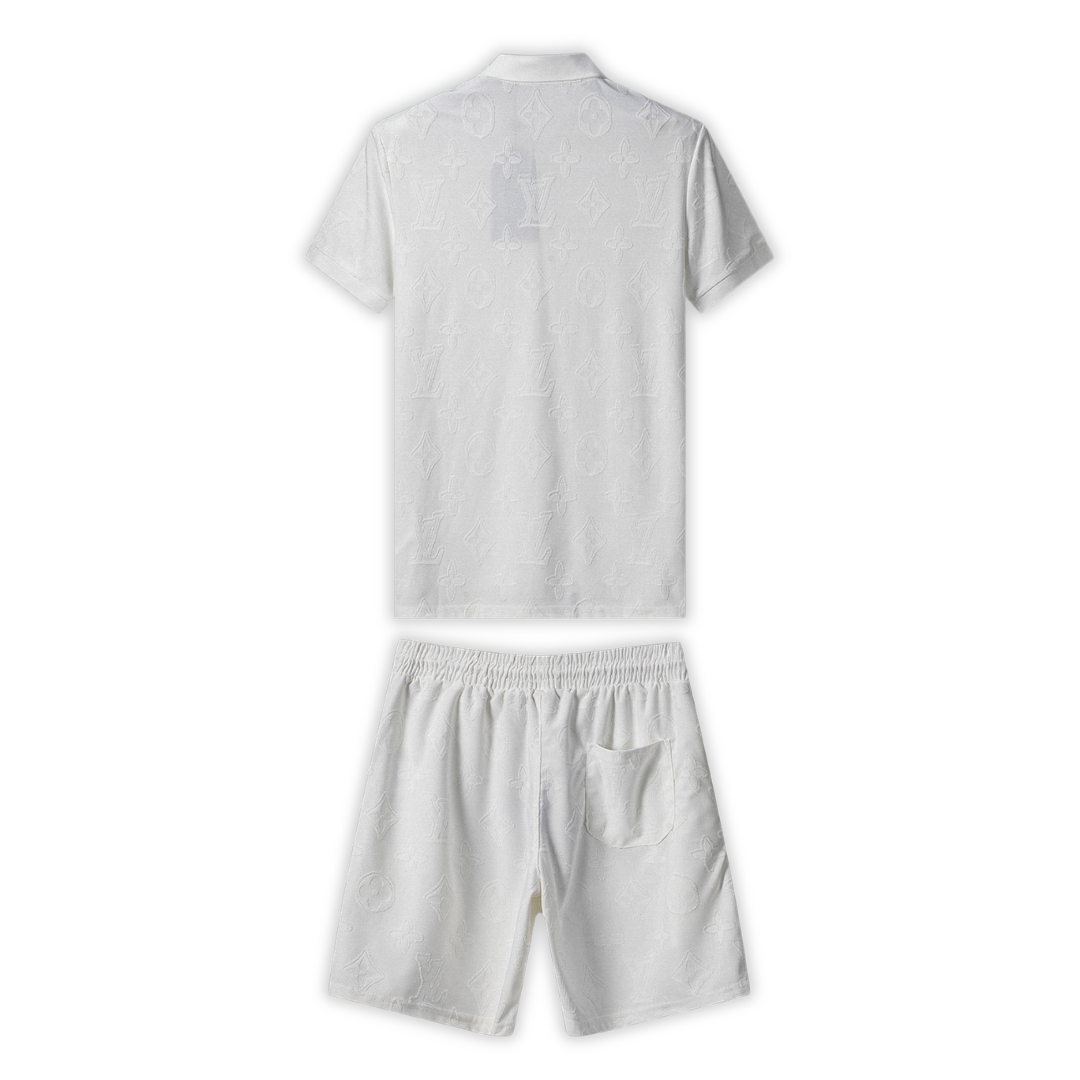 Monogram Short Set