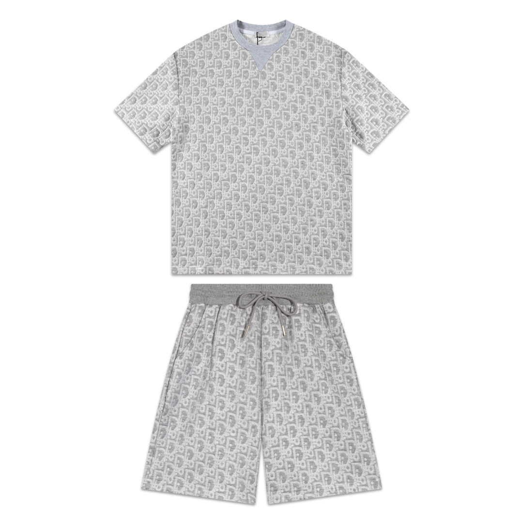 Monogram Short Set