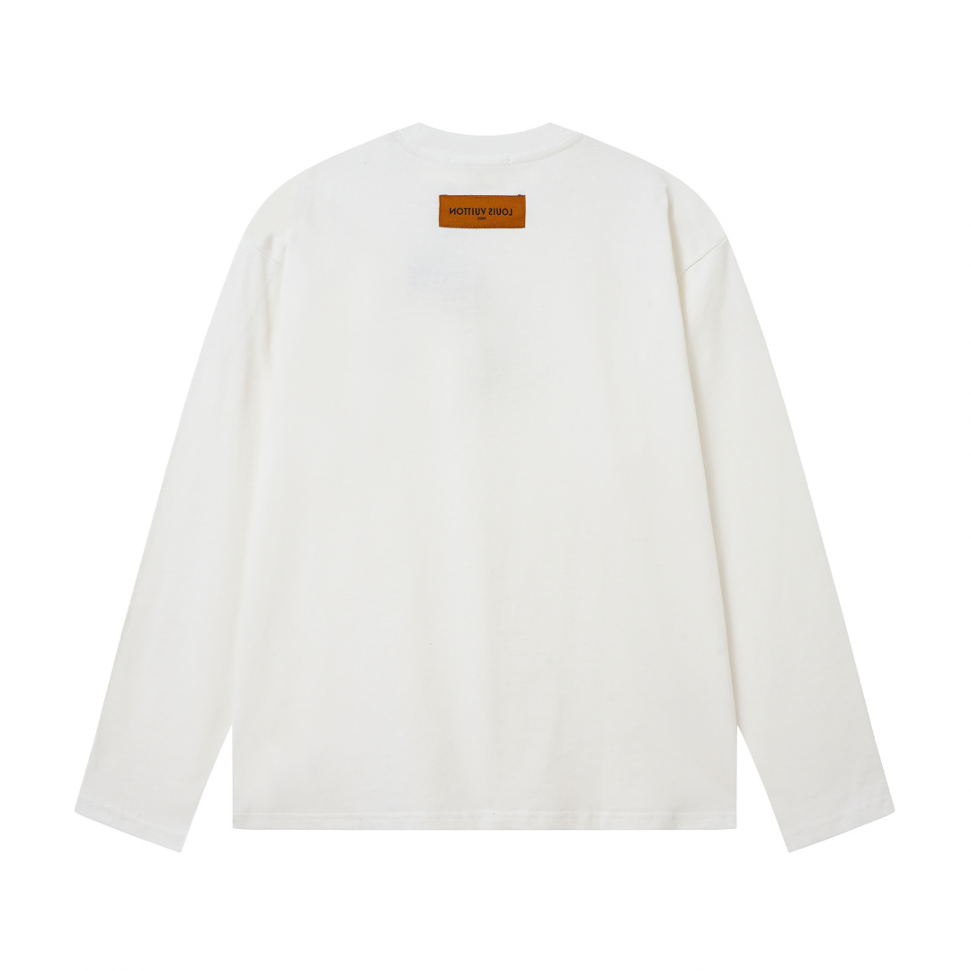 Lv Graphic Logo Sweatshirt