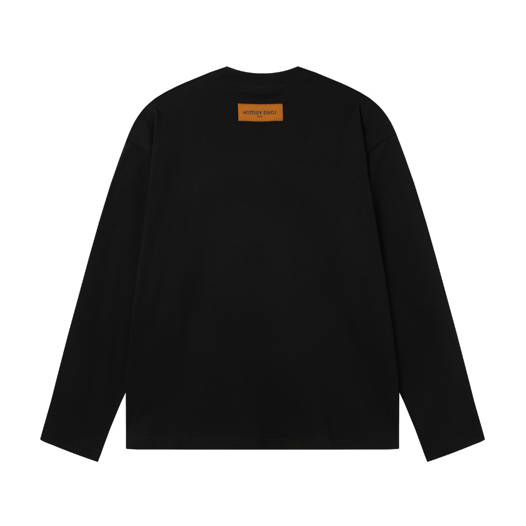 Lv Graphic Logo Sweatshirt