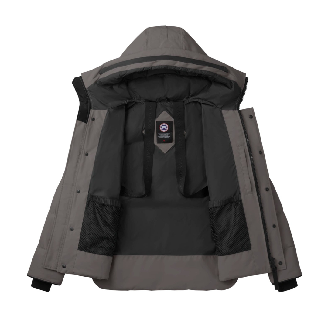 Goose McMillan Grey Parka Black Label