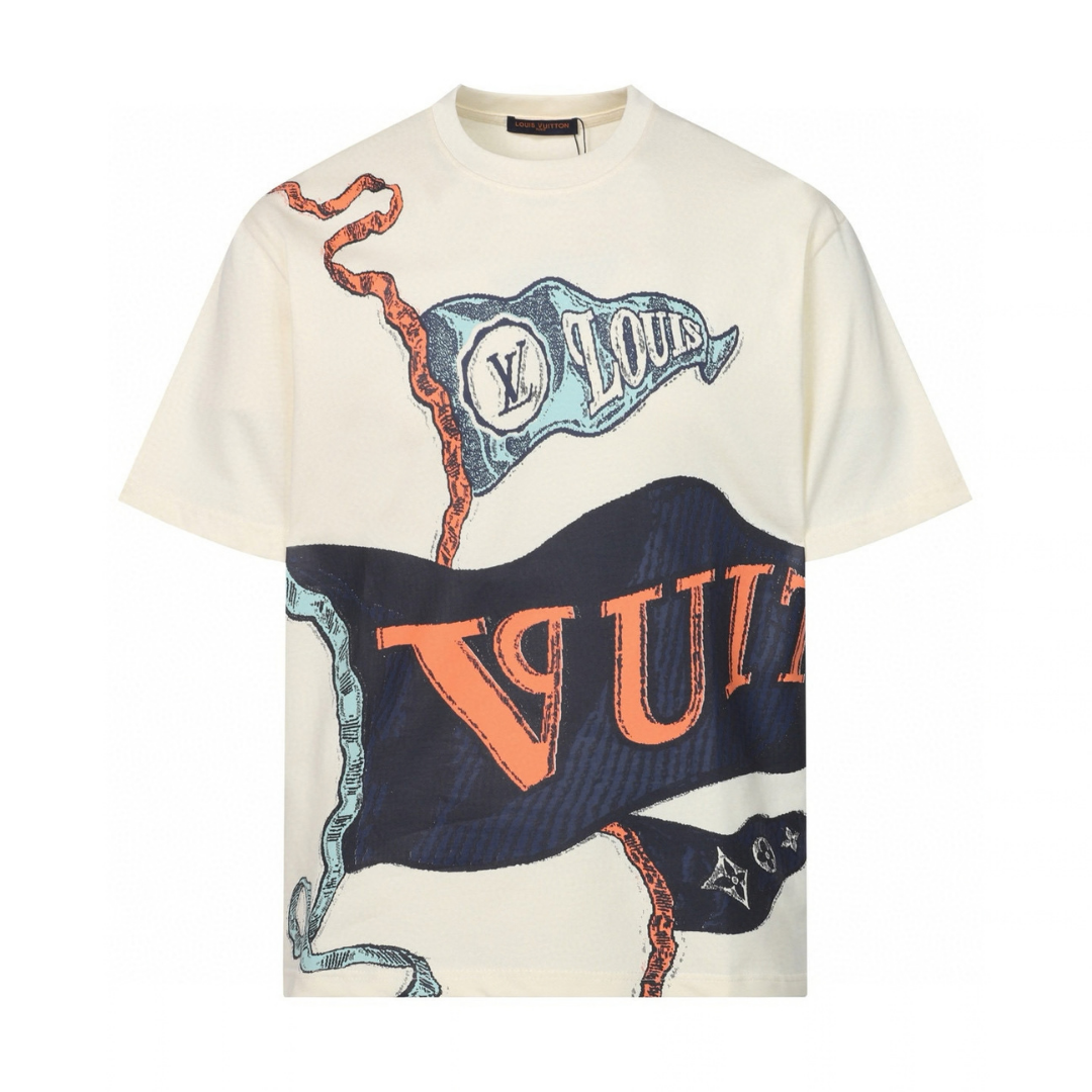Lv Graphic T-shirt