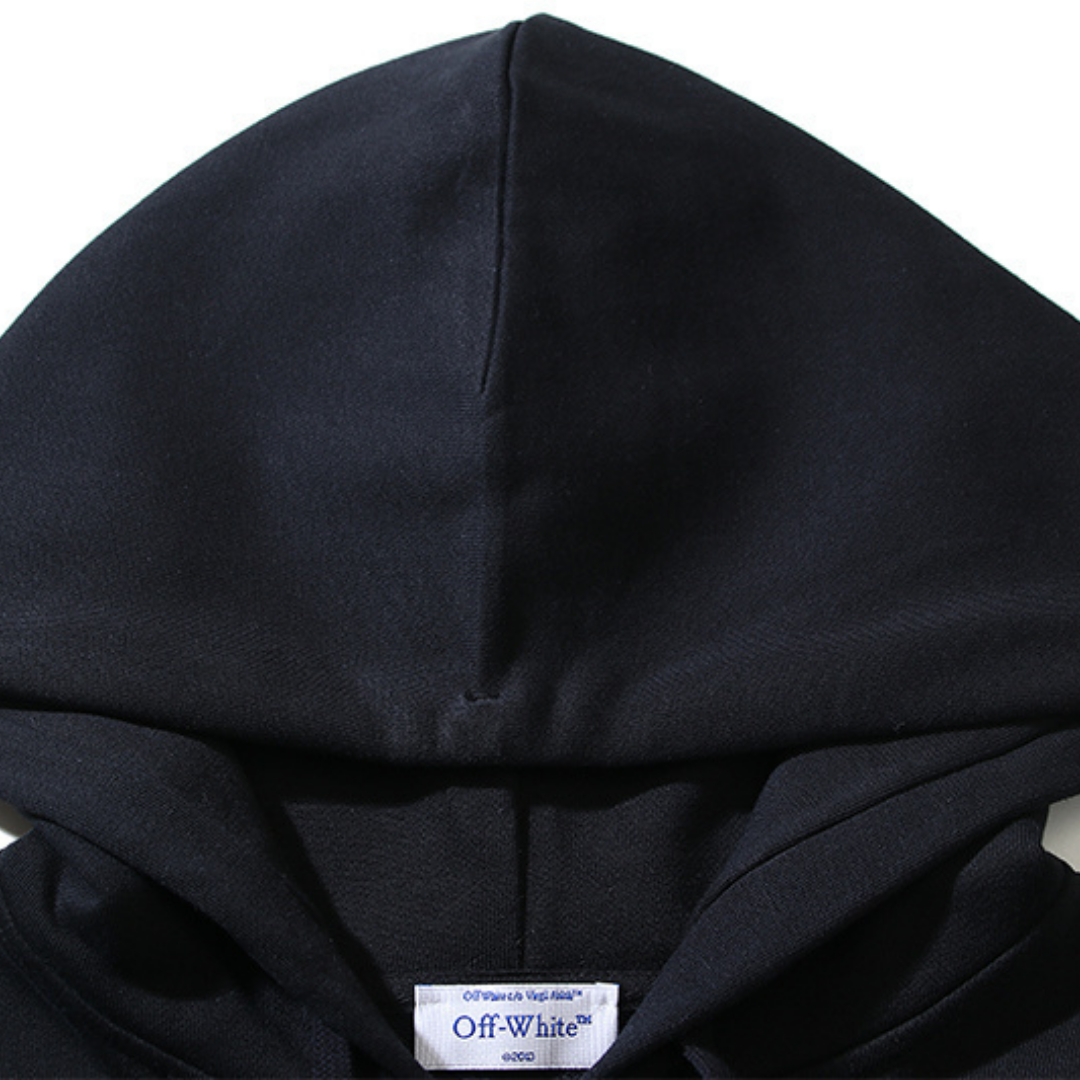 Off-W Monogram Zip Hoodie