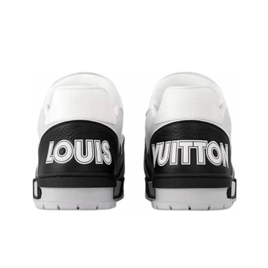 Monogram White Black Trainer