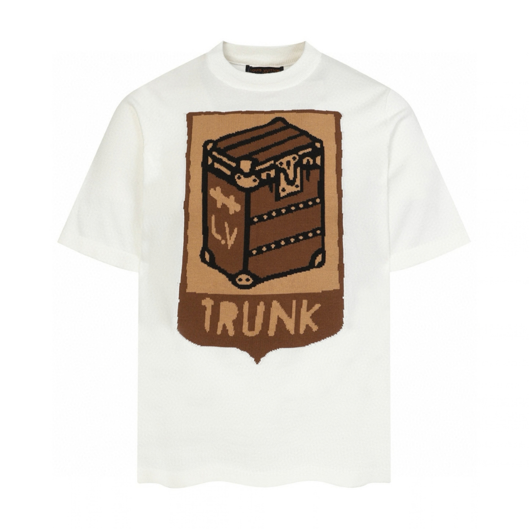 Lv Trunk Logo T-shirt