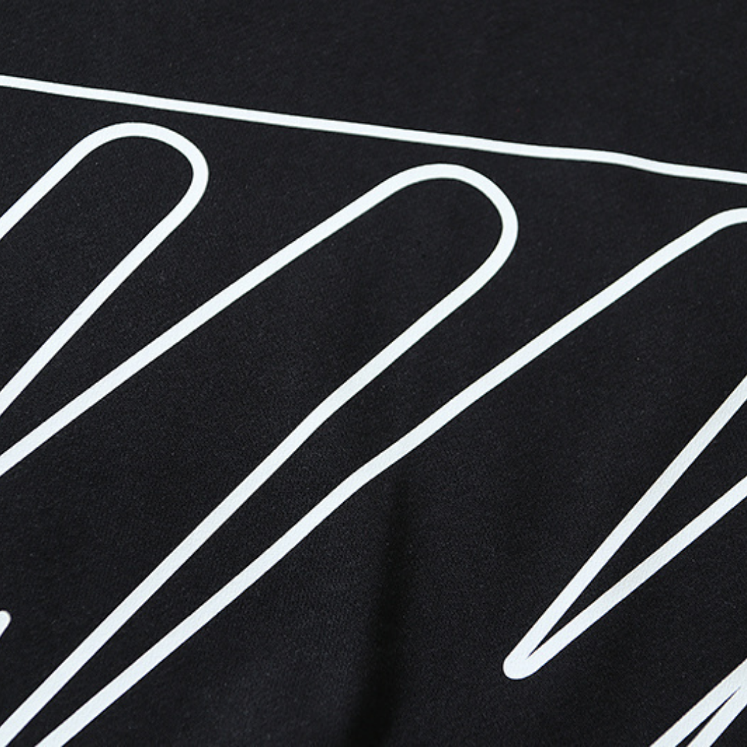 Off-W Monogram Zip Hoodie