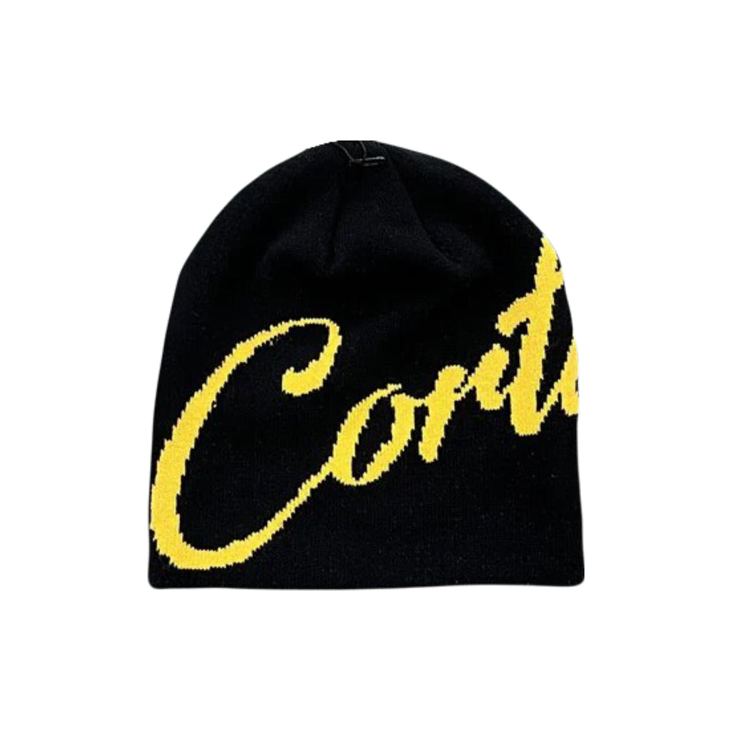 Corteiz Monogram Yellow Beanie – SNW