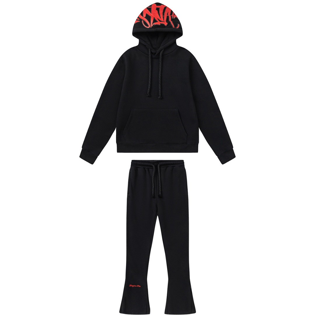 Syna World Black Red Tracksuit – SNW