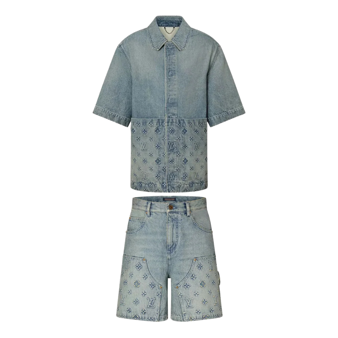 Monogram Short Set