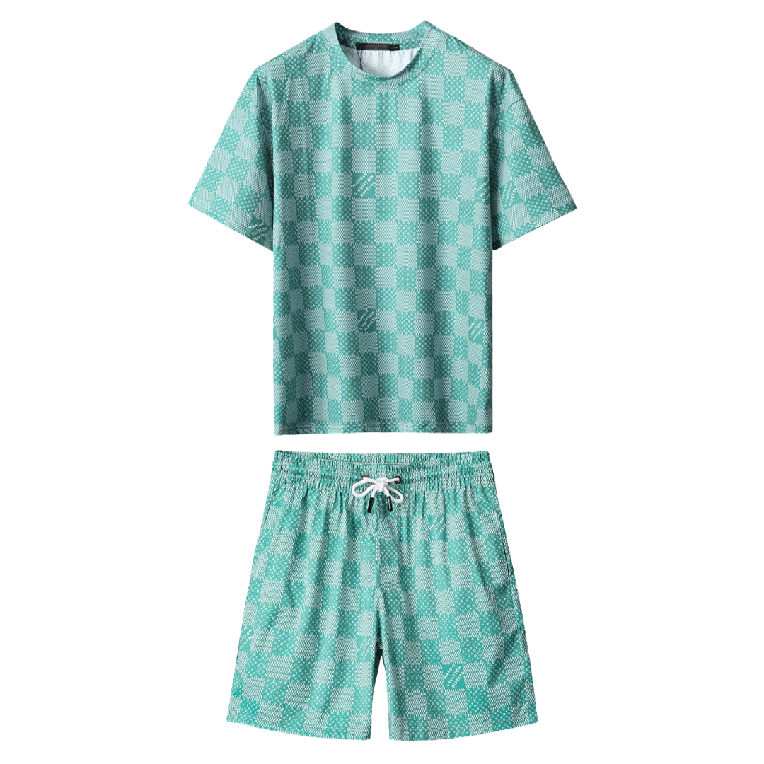 Monogram Short Set