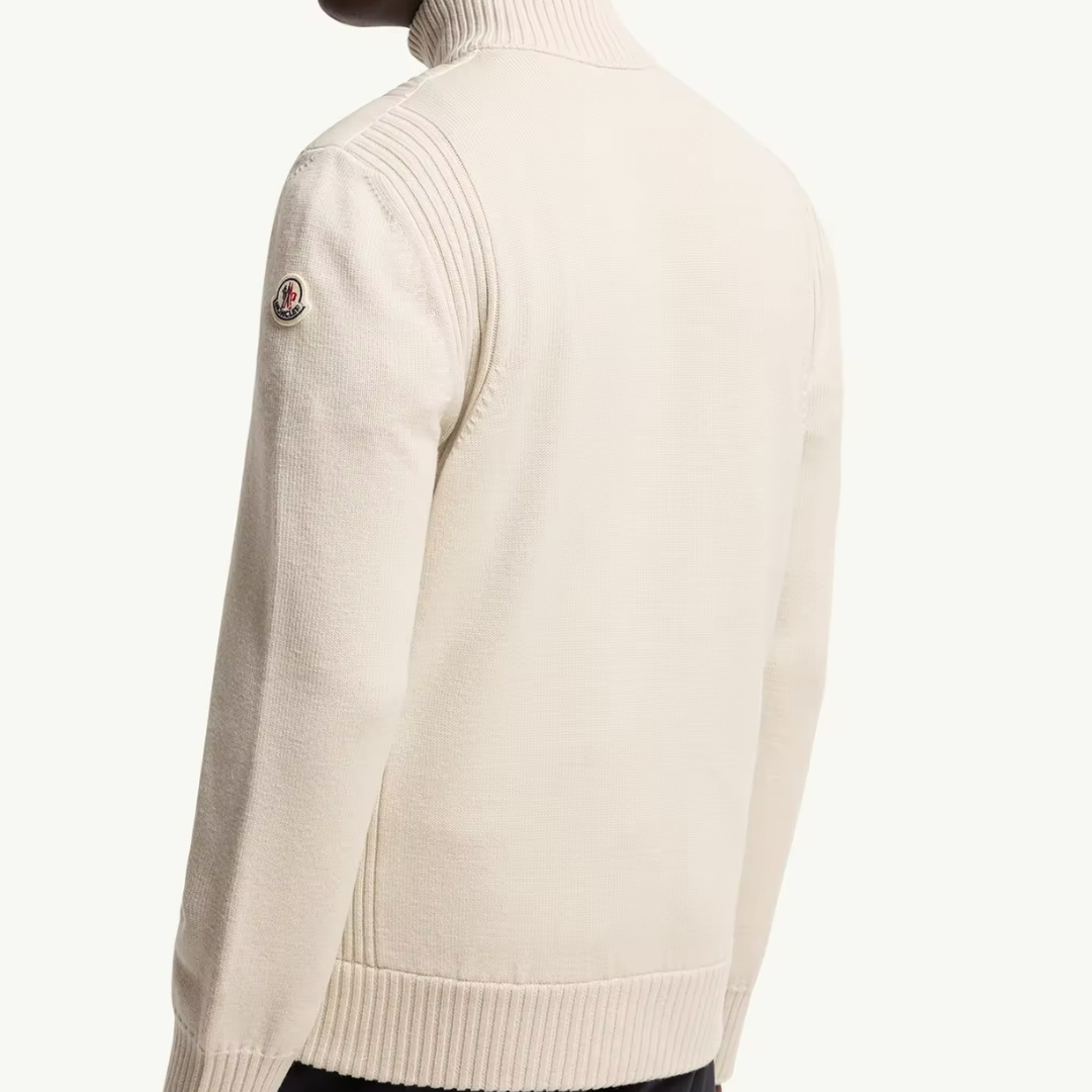Mon Padded Zip-up Cardigan