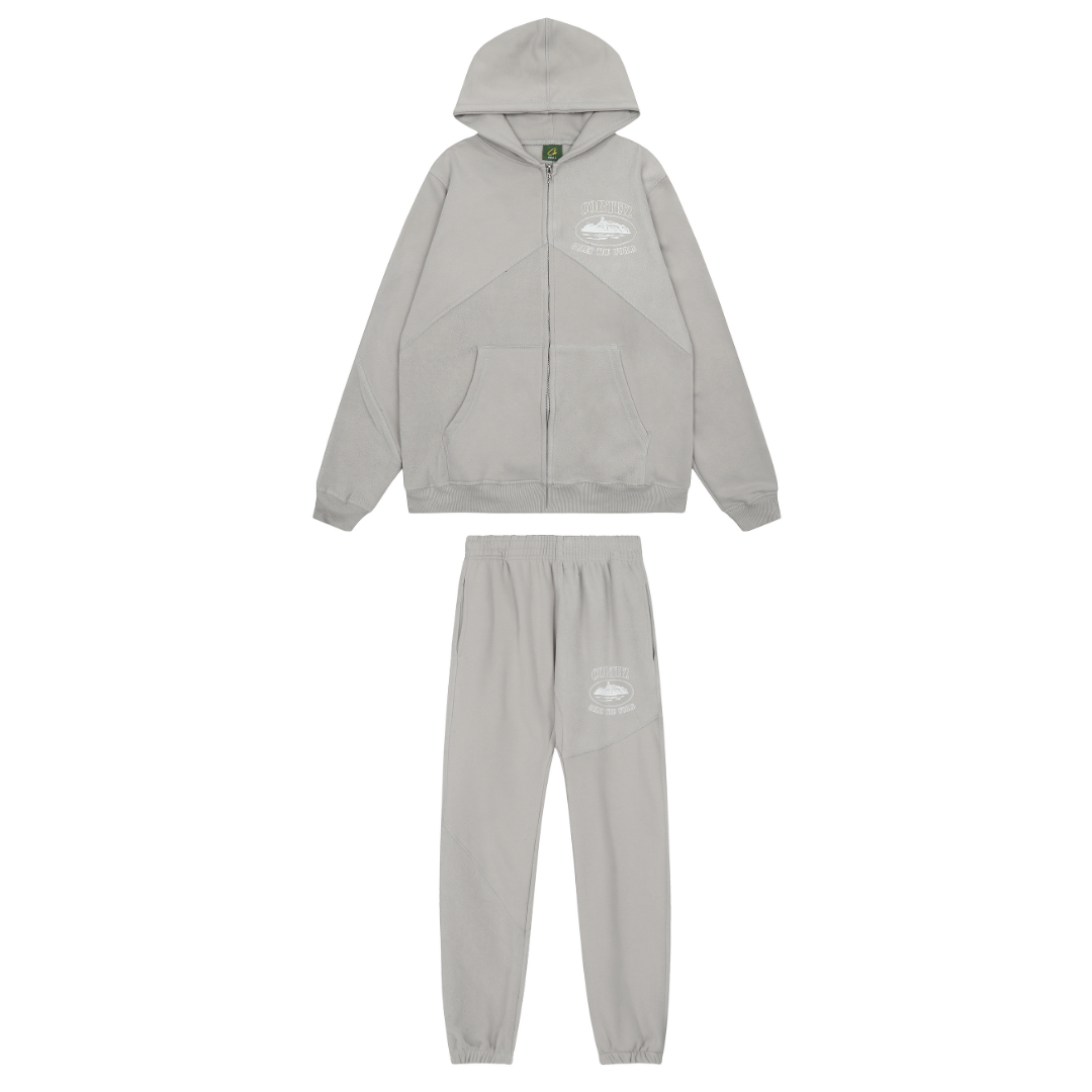 Rules The World Alcatraz Grey Tracksuit