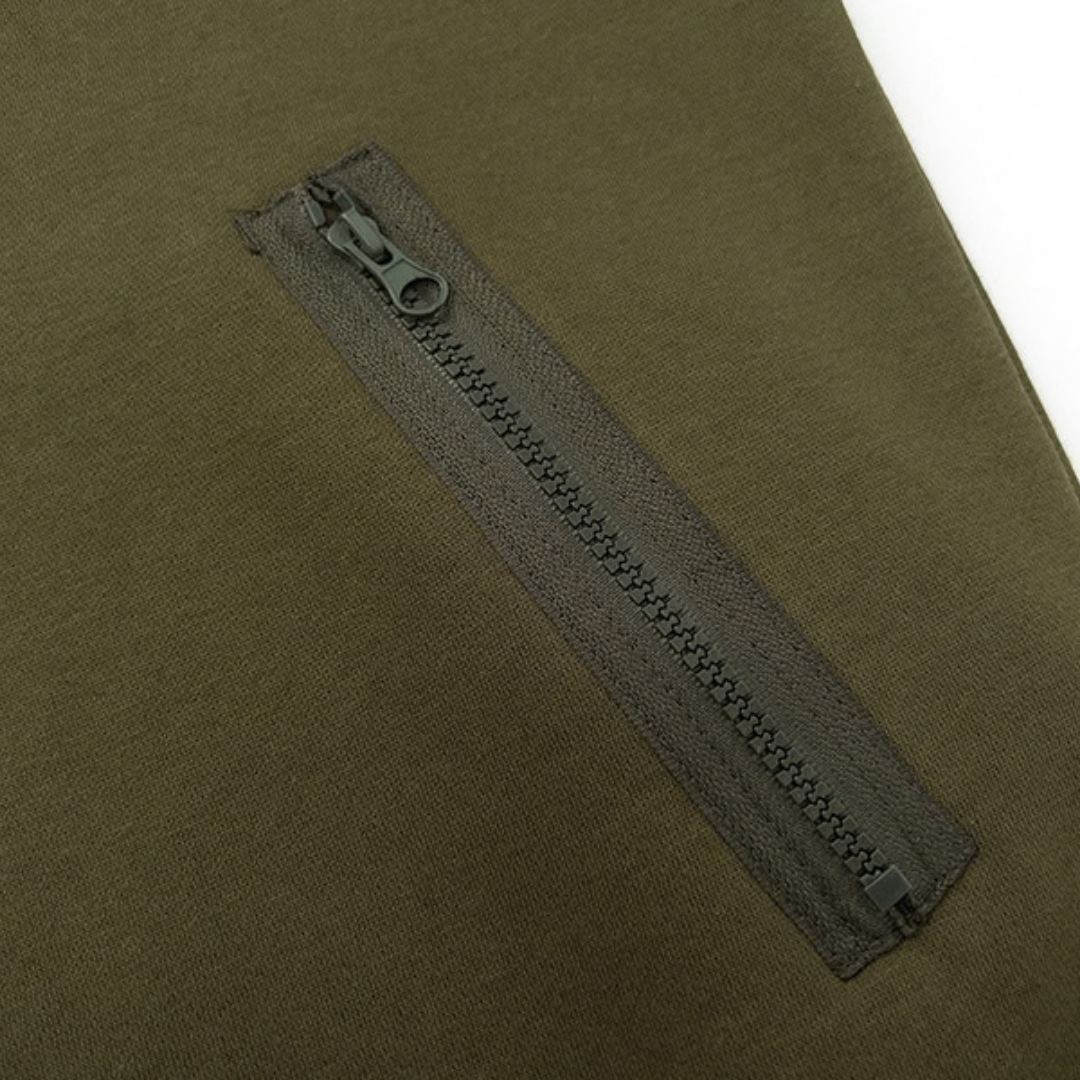 C.P Zip Monogram Hoodie