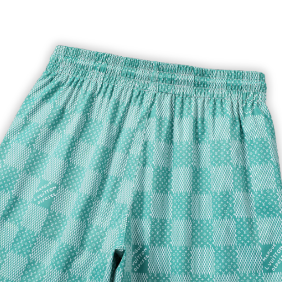 Monogram Short Set
