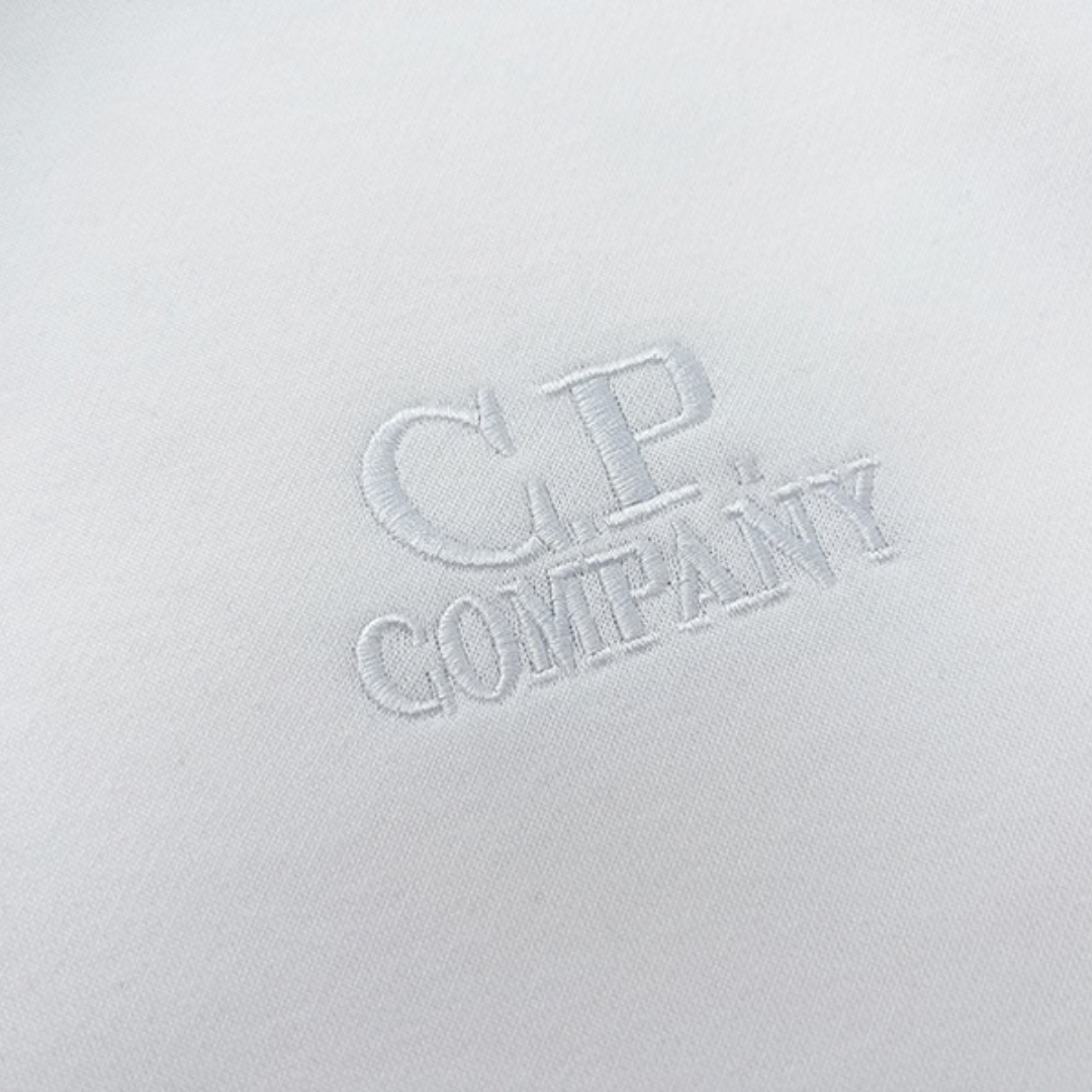 C.P Zip Monogram Hoodie