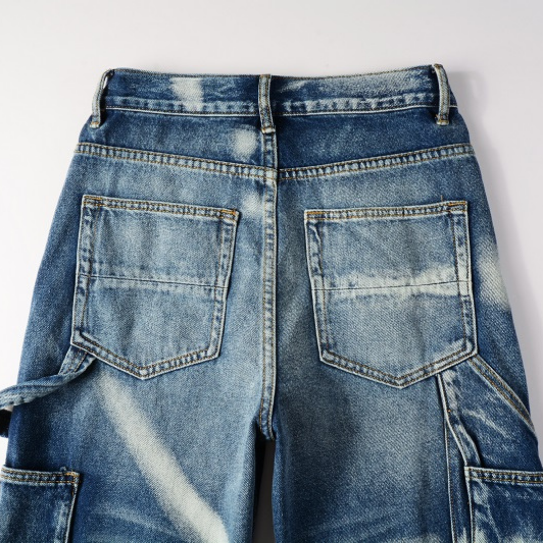 Amiri Blue Distressed Jeans