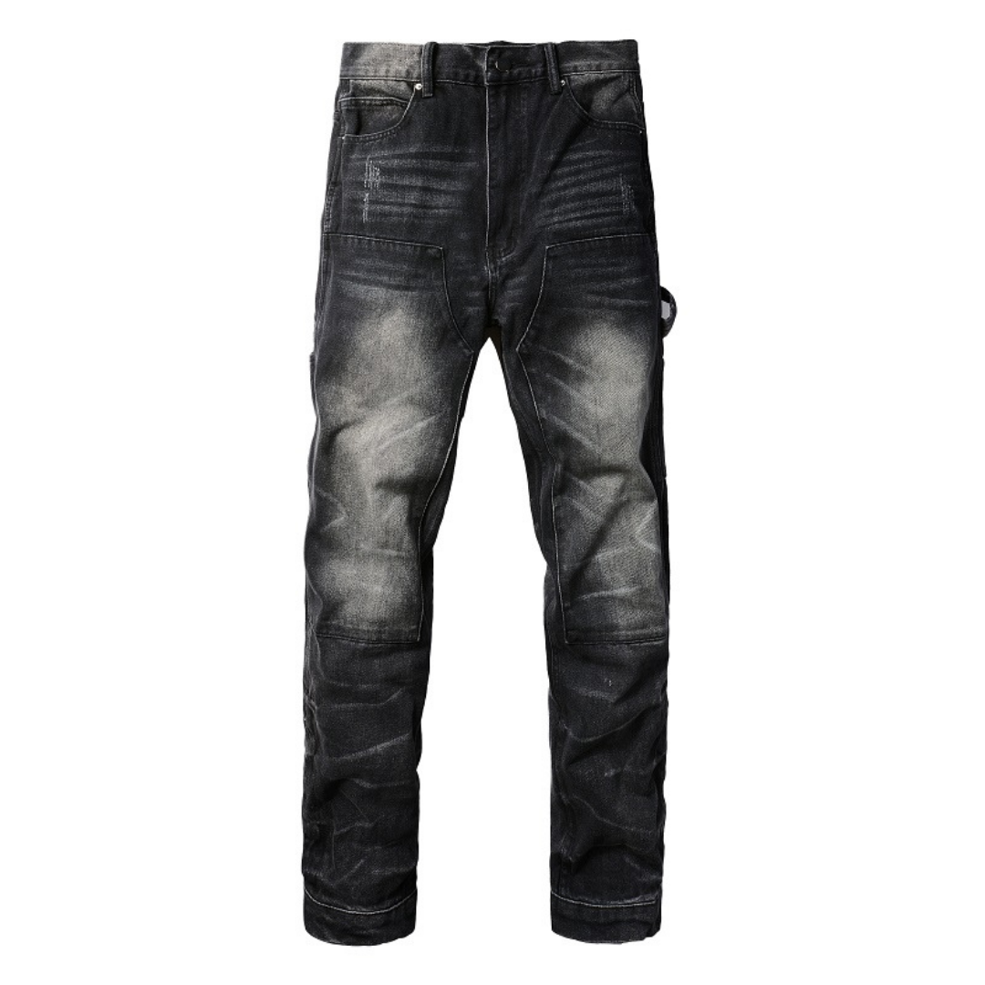 Amiri Black Distressed Jeans