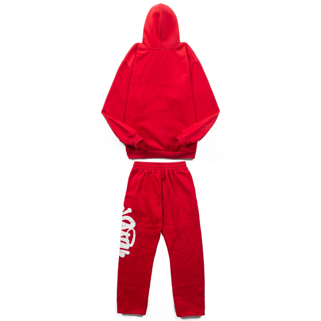 Syna World Monogram Red Tracksuit