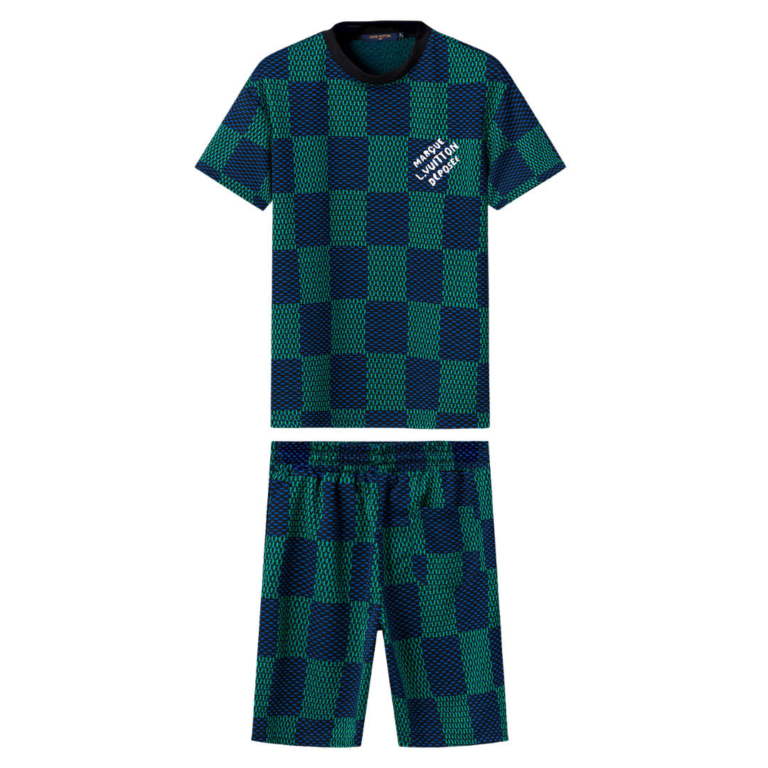 Monogram Short Set