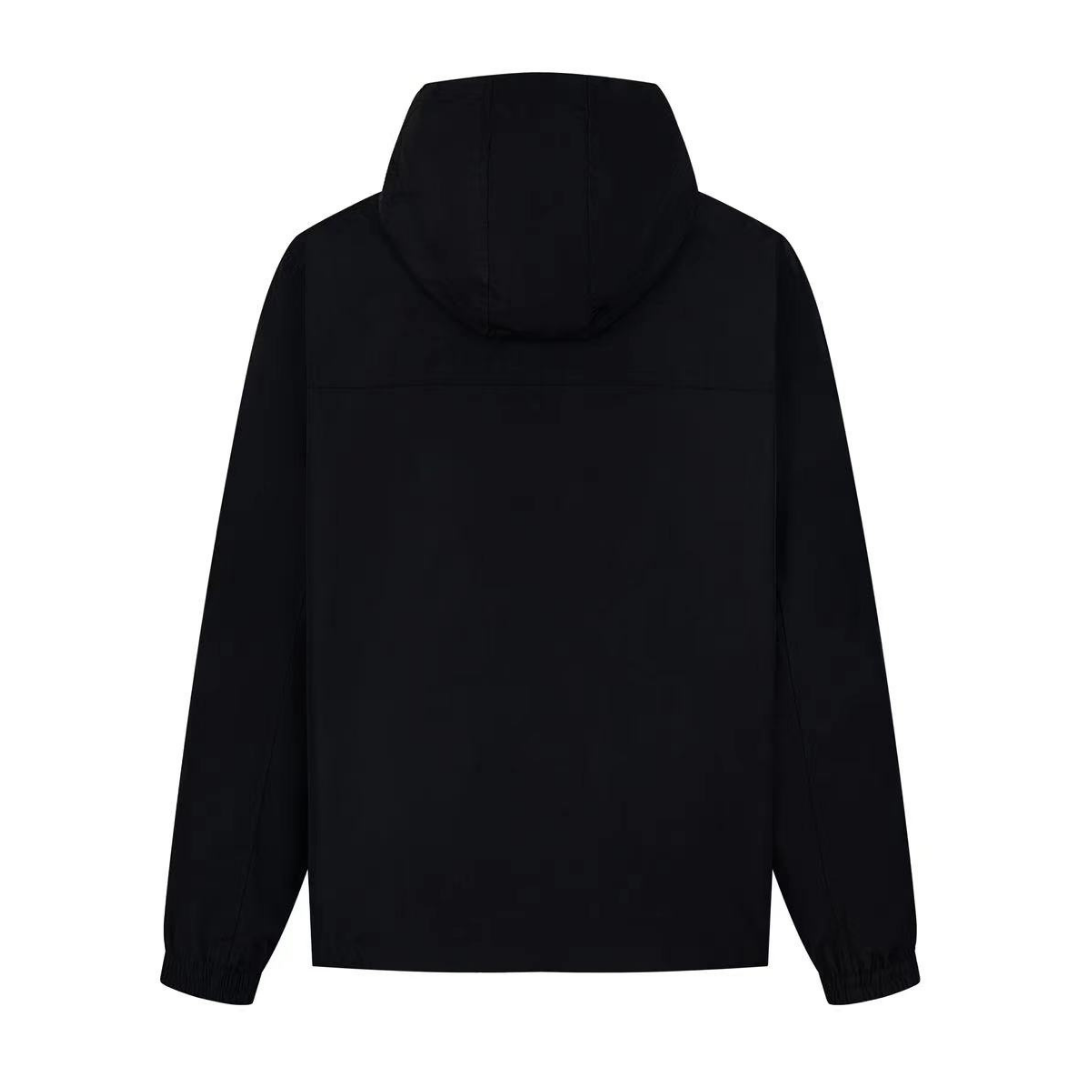Monogram Reversible Black Windbreaker
