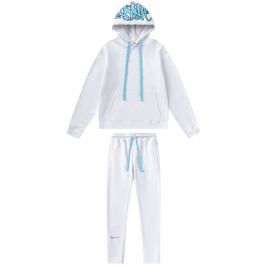 Syna World White Blue Tracksuit