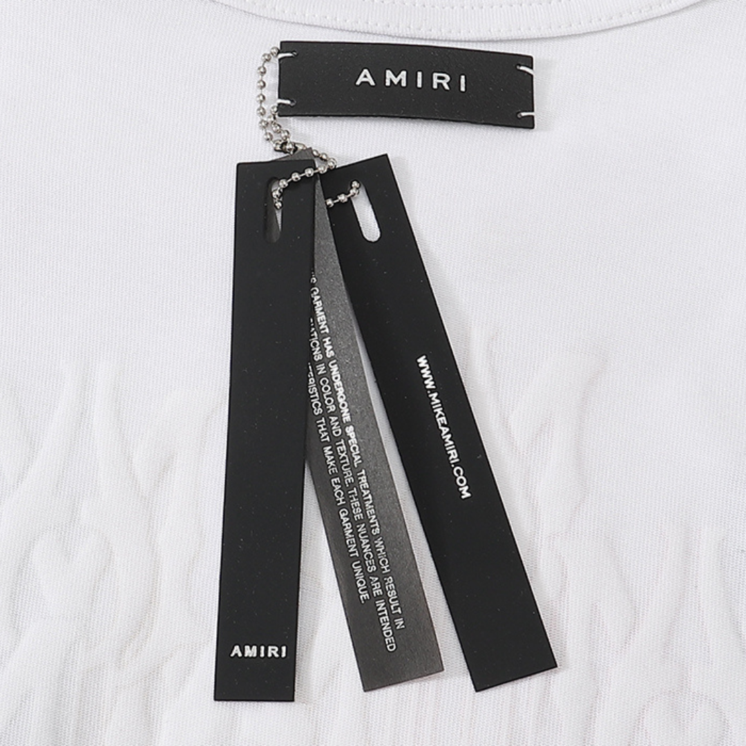 Amiri Mit Logo Bar T-shirt