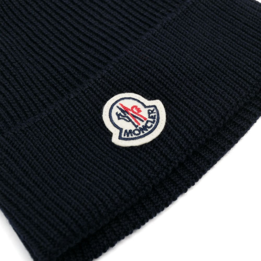 Monogram Navy Blue Hat