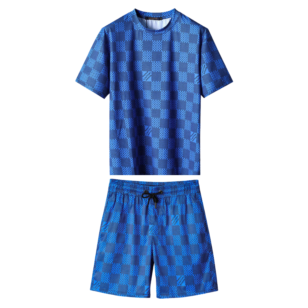 Monogram Short Set