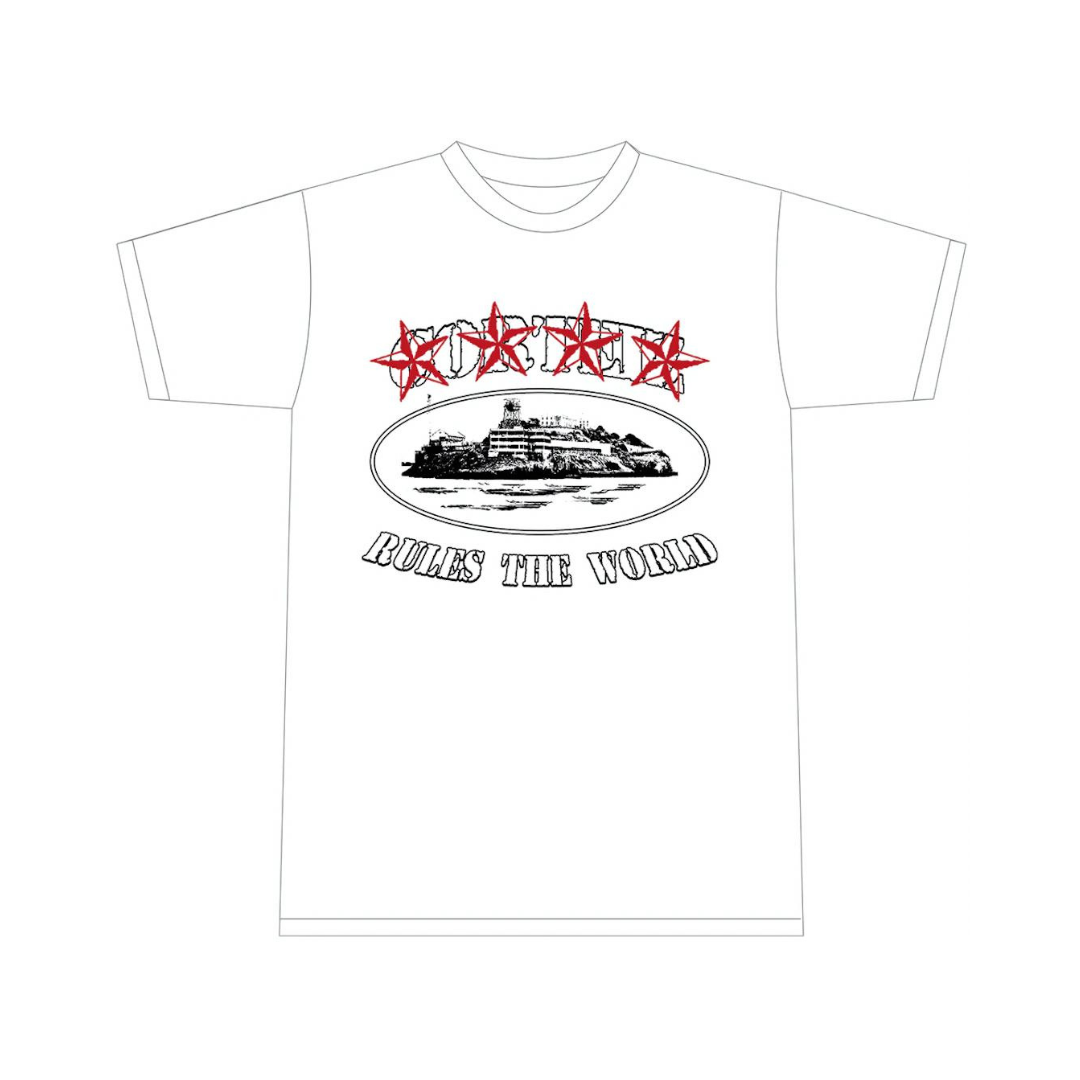 Corteiz Rules The World 5 Starz T-shirt