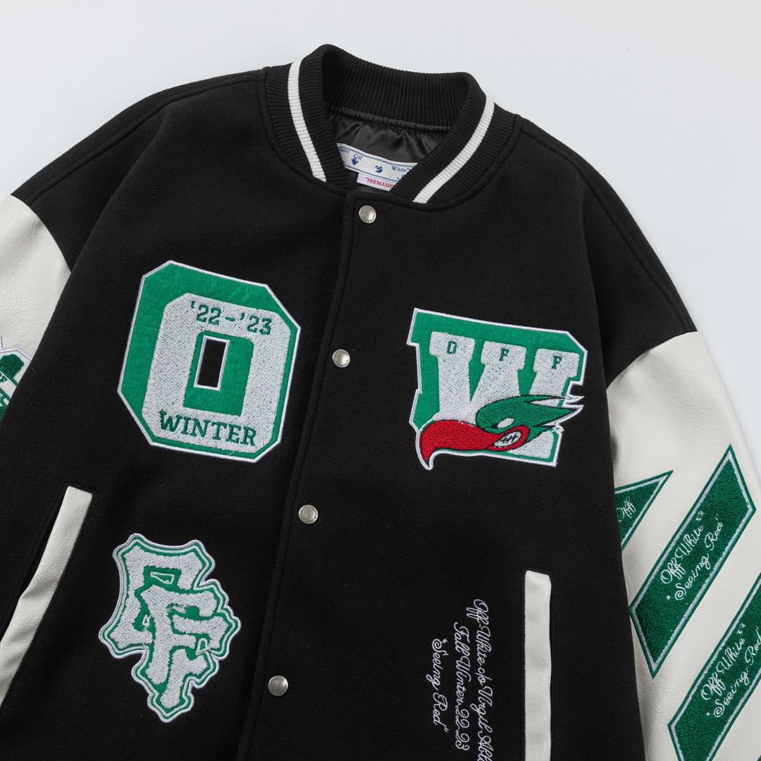 Off-W Varsity Jacket