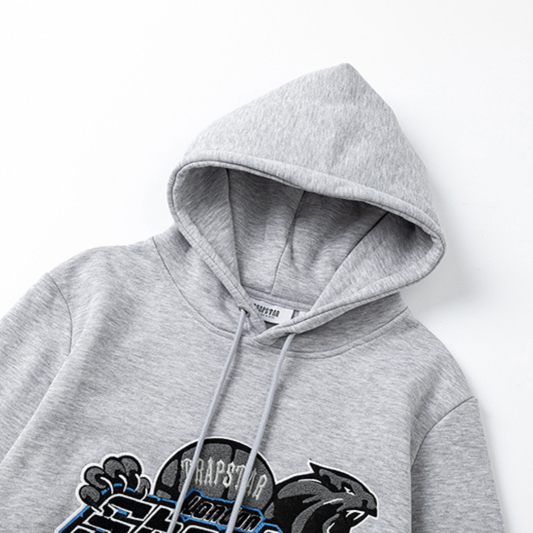 Shooters 2.0 Hooded Grey Blue Tracksuit