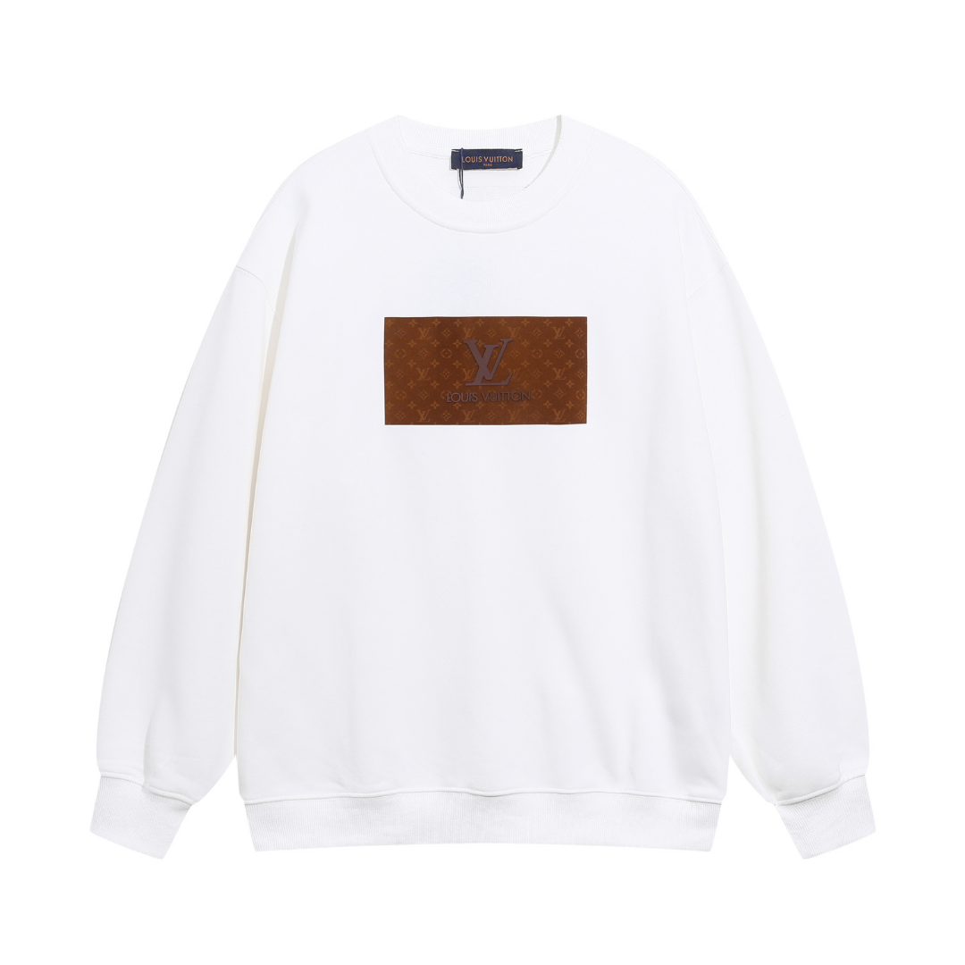 Lv Graphic Logo Sweatshirt