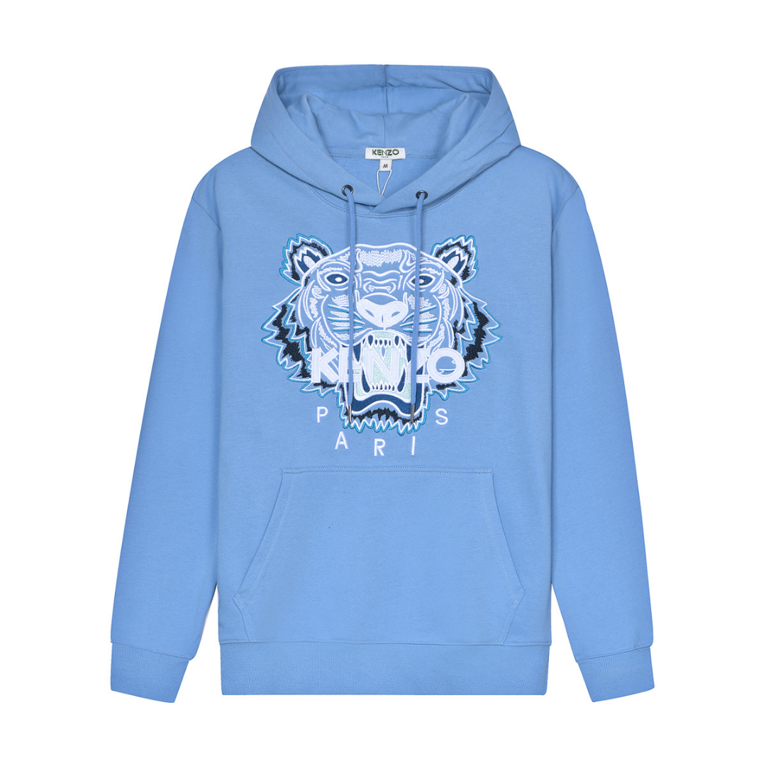 Tiger Monogram Sky Hoodie