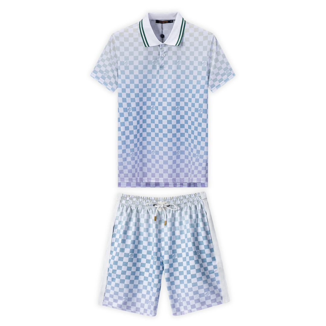 Monogram Short Set
