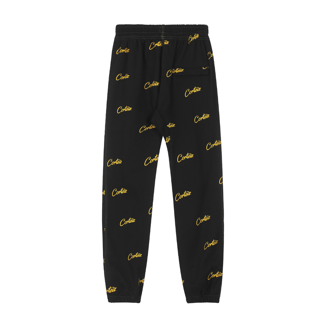 Allstar Alcatraz Black Yellow Pants