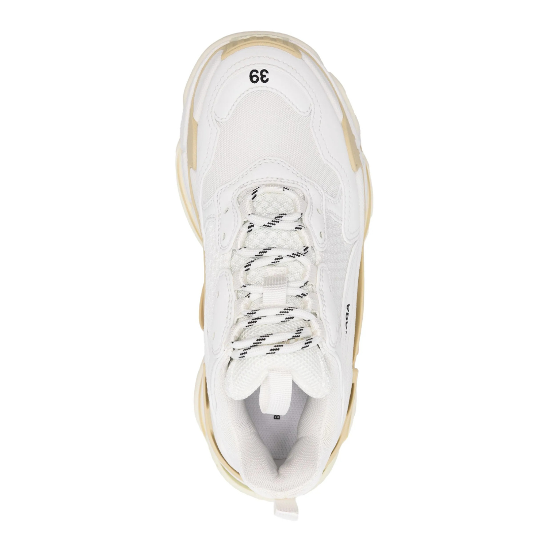 Triple S White Beige