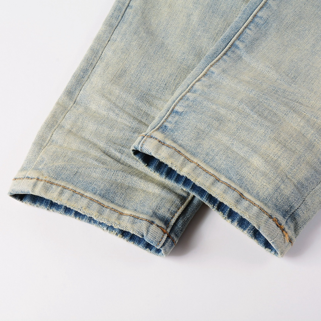 Purple Paint Blue Jeans