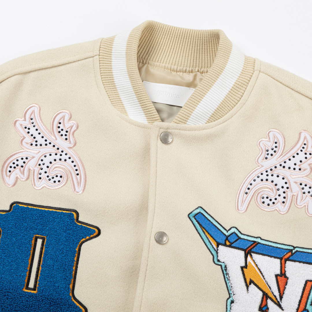Off-W Varsity Jacket