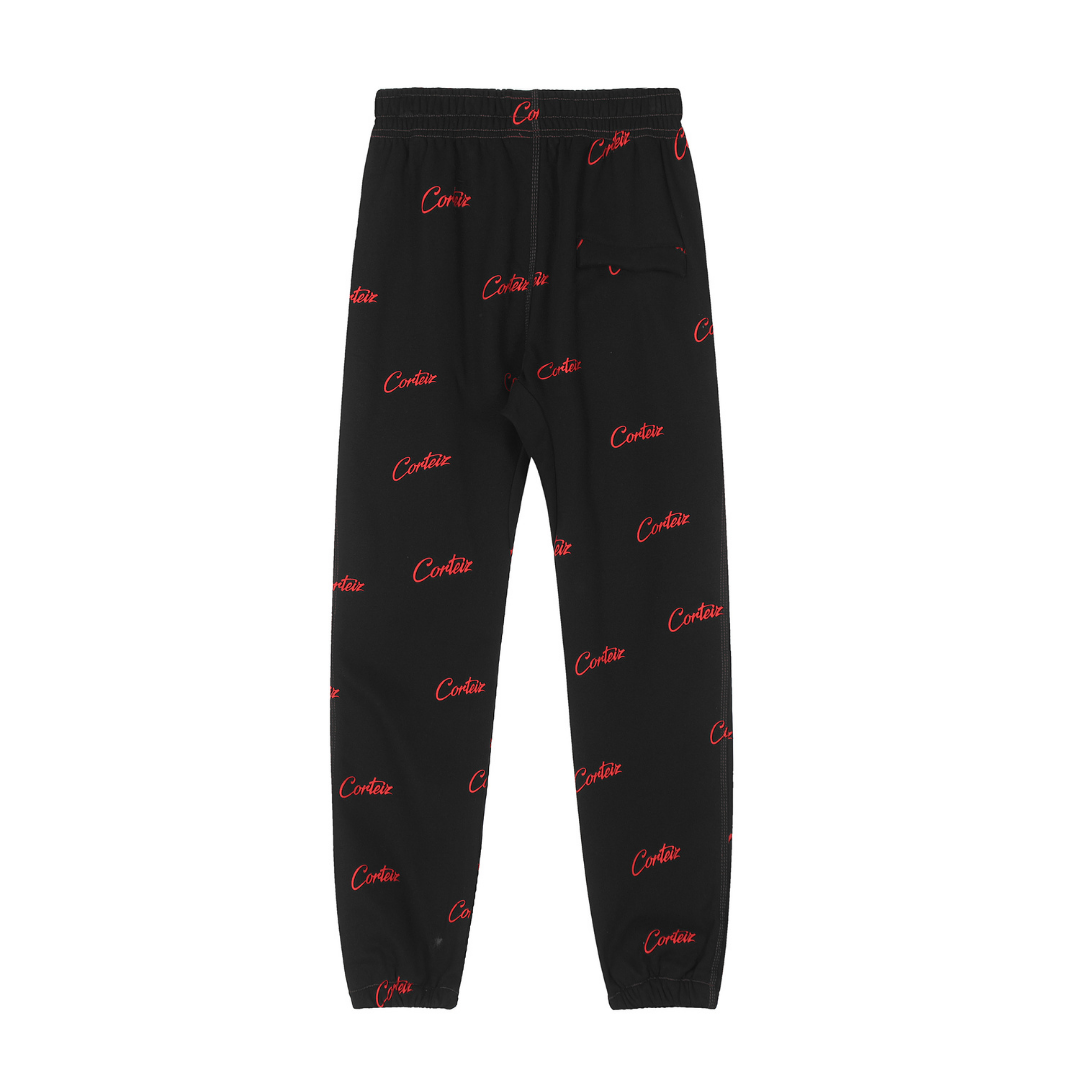 Allstar Alcatraz Black Red Pants